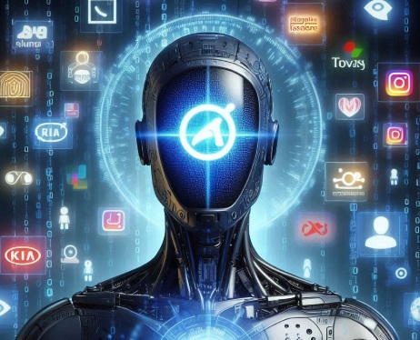 "AI and Branding" created by an AI application